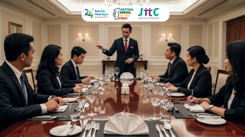 Pelatihan table manner Hotel