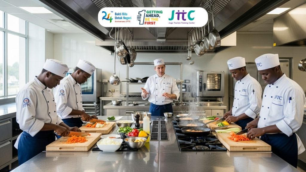 Pelatihan Basic Cooking for Hotel Staff