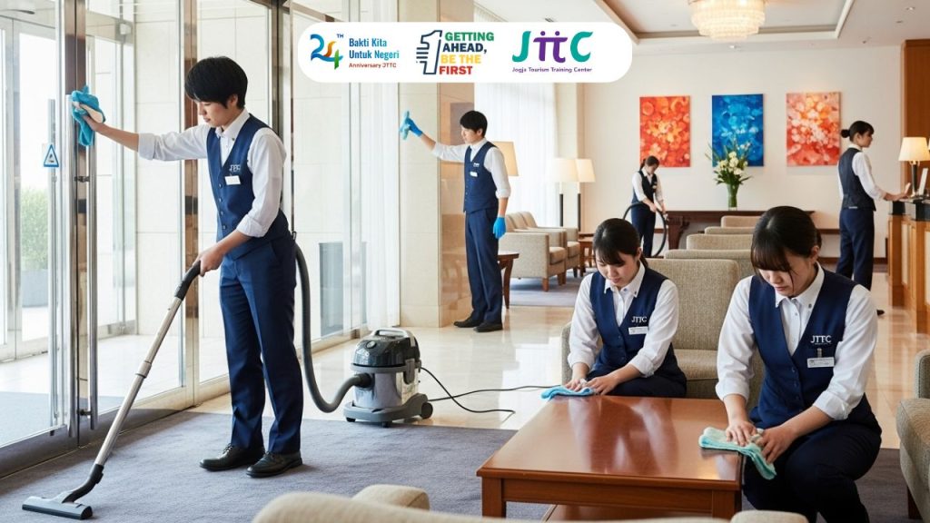 Pelatihan Public Area Cleaning