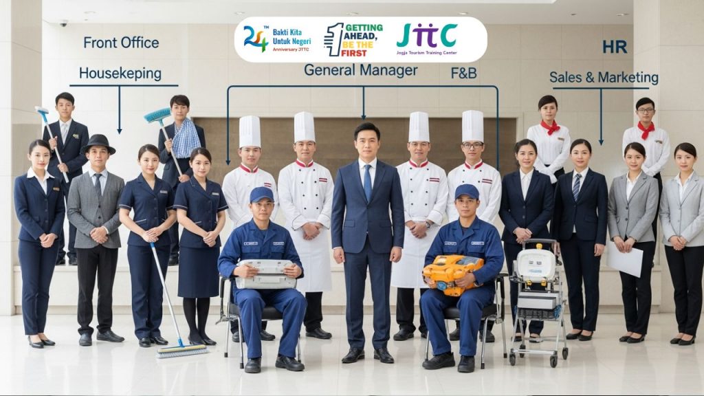 Struktur Bagian Organisasi Hotel dan Fungsinya