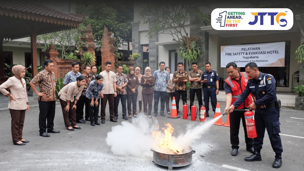 Pelatihan Fire Safety & Evakuasi Hotel